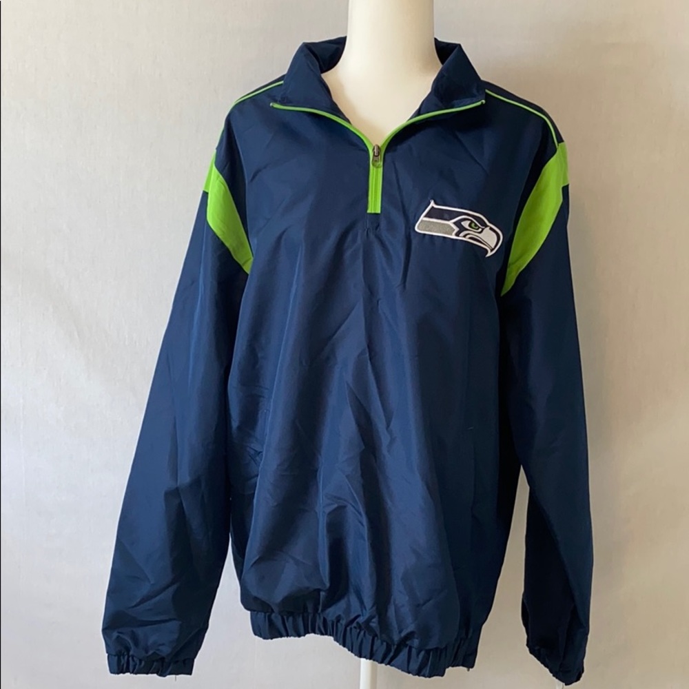 Men’s Seahawks Quarter Zip up